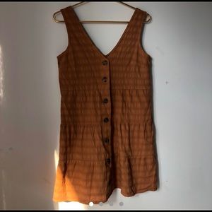 ASOS PETITE SLEEVELESS SMOCK DRESS